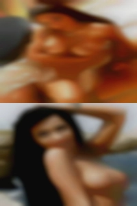Funny pussy in nude girls head.